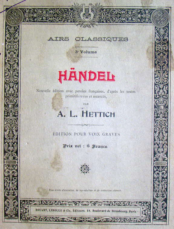 Georg Friedrich Hndel (George Frideric Handel  *5. Mrz 1685 in Halle (Saale);  14. April 1759 in London) war ein deutsch-britischer Komponist des Barock. Sein Hauptwerk umfasst 42 Opern und 25 Oratorien, Kirchenmusik fr den englischen Hof, Kantaten, zahlreiche Werke fr Orchester sowie Kammer-und Klaviermusik  - 39 € mtl./K 350 €